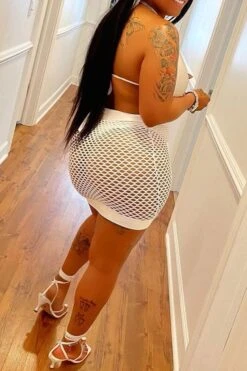 Solid Color Feminine See-Through Mesh Bikini 8 Solid Color Feminine See-Through Mesh Bikini -Clothing Outlet Store C21061104 2