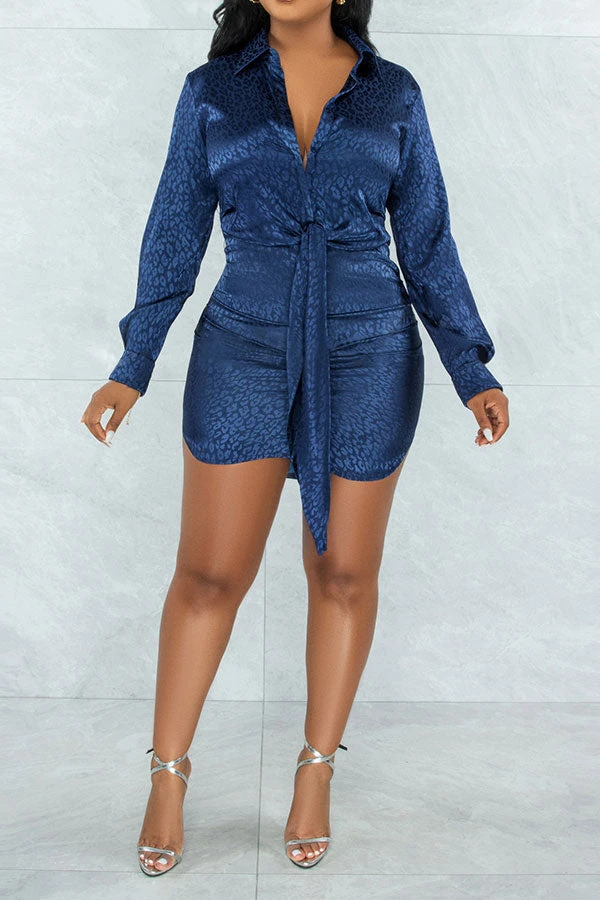 Leopard Print On-trend Strappy Mini Dress 6 Leopard Print On-trend Strappy Mini Dress - Image 6