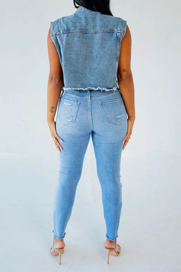 Faux Pearl Rocking Single Breasted Coat 4 Faux Pearl Rocking Single Breasted Coat - Image 4