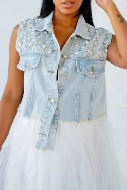 Faux Pearl Rocking Single Breasted Coat 11 Faux Pearl Rocking Single Breasted Coat -Clothing Outlet Store C22041105 LB 1 5237748b f59f 4795 b5a1 e75fe342a93a