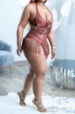 Solid Color Glamorous Tassel Bikini -Clothing Outlet Store C22041153 CO 2 14d6ad73 67e8 45d4 aca0 f87a8a1dd7fd