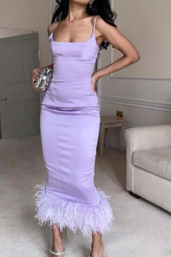 Solid Color Girly Fluffy Midi Dresses 12 Solid Color Girly Fluffy Midi Dresses -Clothing Outlet Store C22072833 PU 4 10a78e2f a4bd 4dbe 91ef edbd24c3723f