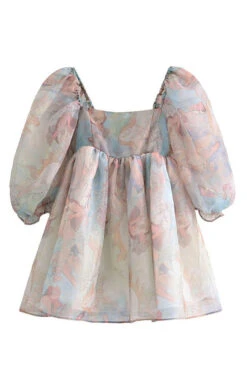 Floral Print Girly Princess Mini Dress -Clothing Outlet Store C22081968 R1 7 4e2d37bb a710 4fe3 9f94 0a9cf347a8c4