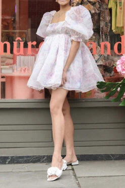 Floral Print Girly Princess Mini Dress -Clothing Outlet Store C22081968 R2 5 b026d9e5 d645 4097 b7ce d62fde4f33ee