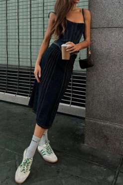 Patchwork Stylish Irregular Denim Camisole -Clothing Outlet Store C23030170 BL 6