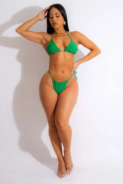 Abstract Print Striking Irregular Three Pieces 8 Abstract Print Striking Irregular Three Pieces -Clothing Outlet Store C23031640 GR 3