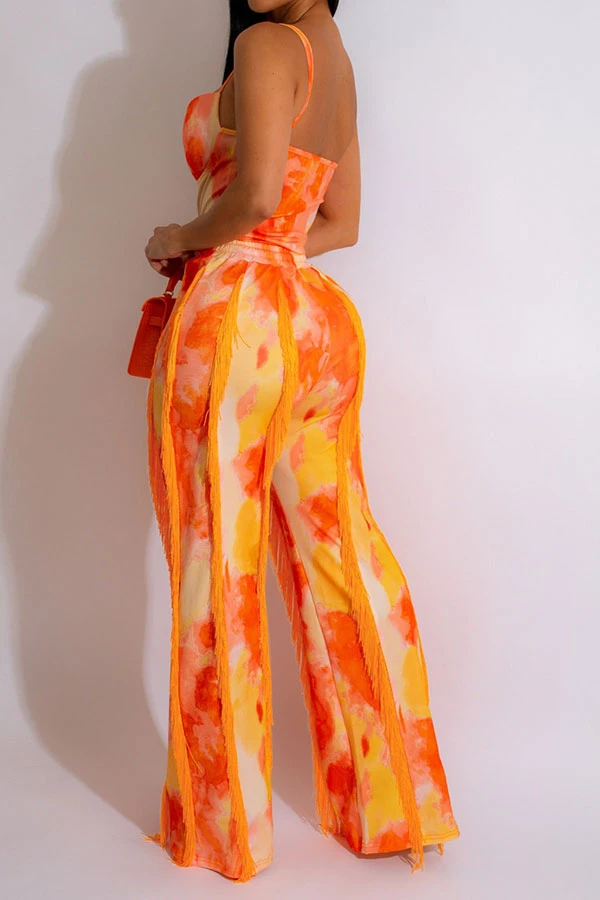 Tie Dye Rocking Tassel Pant Suit 12 Tie Dye Rocking Tassel Pant Suit - Image 12