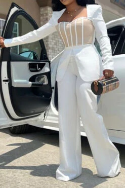 Patchwork Undeniable Layered Jumpsuit