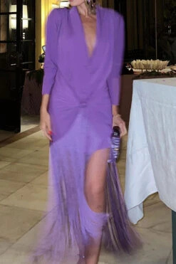 Solid Color Classic Tassel Dress Suit -Clothing Outlet Store CP2309022 PU 5