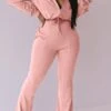 Solid Color Classic Drawstring Jumpsuit