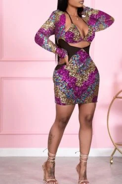 Sequined Striking Mini Dress 22 Sequined Striking Mini Dress -Clothing Outlet Store H20102215 6 e5d3d3b4 7158 4232 a349 fa1acbd84397