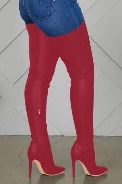 Solid Color High Heels Modern Zip Through Boots 12 Solid Color High Heels Modern Zip Through Boots -Clothing Outlet Store H21011928 5 17c610eb 1c65 44ce ae1d 8cf379b3e40c