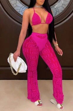 Abstract Print Mesh On-trend Three Pieces Swimwear -Clothing Outlet Store H21050663 2 cb5d3b90 7e1c 421c b74c 7235a1935a8c