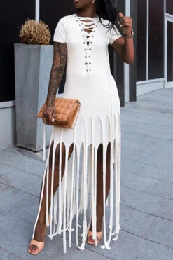 Color Block Tassels Stylish Lace-Up Maxi Dress 8 Color Block Tassels Stylish Lace-Up Maxi Dress -Clothing Outlet Store H21051138 3 bf01af01 7913 4e35 924b c06011bd9f75