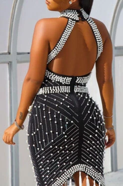 Beaded Decor Tassels Glamorous Backless Midi Dress 8 Beaded Decor Tassels Glamorous Backless Midi Dress -Clothing Outlet Store H21091706 BK 3 33fdbd52 7cd5 484c b6fc 5b9dc0dd6187