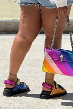 Color Block Patchwork On-trend Chunky Sandals 5 Color Block Patchwork On-trend Chunky Sandals -Clothing Outlet Store H23061608 RT 3 34279027 2a84 4729 8526 60a07895d545