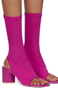 Solid Color Stunning Toe Post Ankle Boots