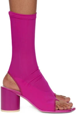 Solid Color Stunning Toe Post Ankle Boots -Clothing Outlet Store H23061626 RR 4