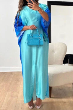 Gradient Undeniable High Split Maxi Dress 27 Gradient Undeniable High Split Maxi Dress -Clothing Outlet Store H23062549 BL 2