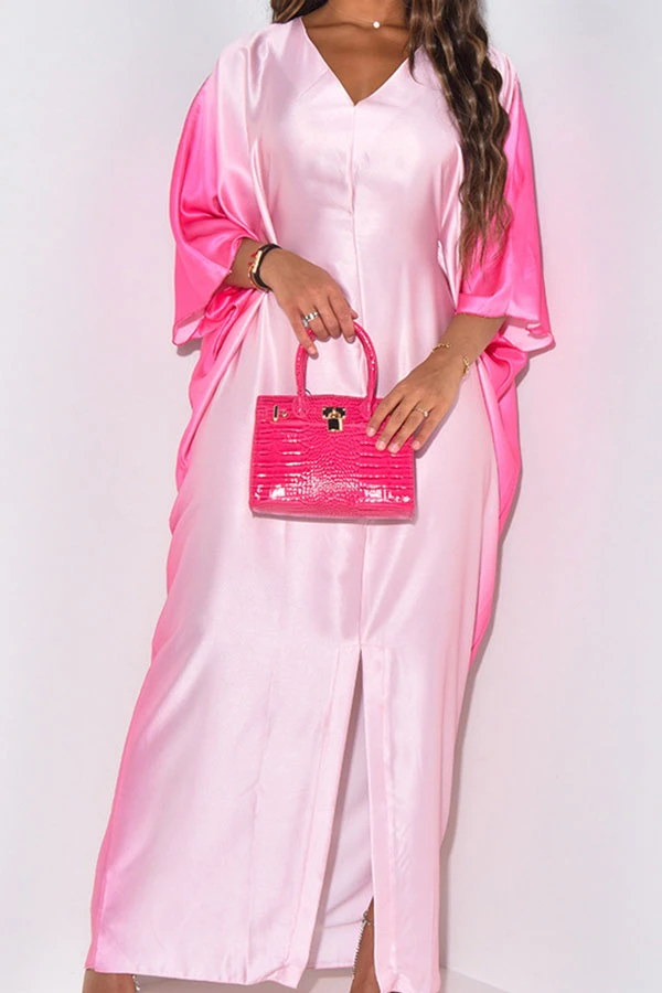 Gradient Undeniable High Split Maxi Dress 2 Gradient Undeniable High Split Maxi Dress - Image 2