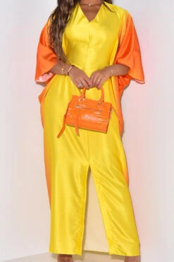 Gradient Undeniable High Split Maxi Dress 23 Gradient Undeniable High Split Maxi Dress -Clothing Outlet Store H23062549 YE 3