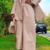 Solid Color Shawl Collar Feminine Wide Leg Pant Suit
